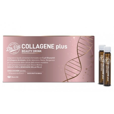 marco viti collagene plus beauty drink 10 flaconi da 25 ml