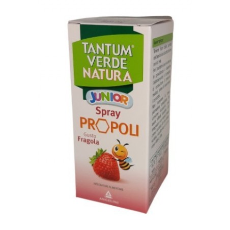 Tantum Verde Natura Junior Spray Propoli Gusto Fragola 25 ml Angelini