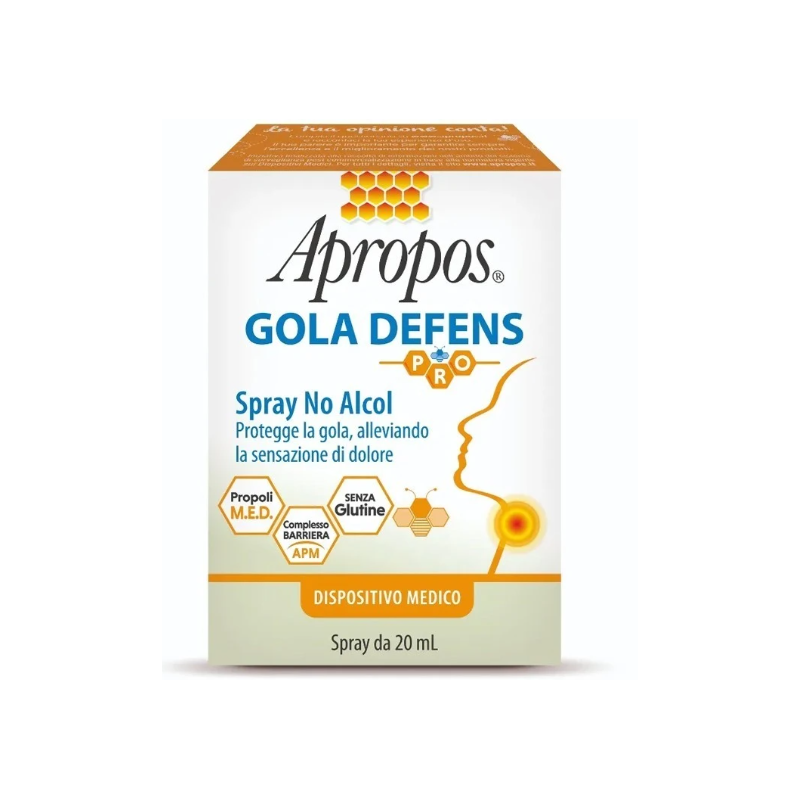 Desa Pharma Apropos Gola Defens Pro Spray No Alcol 20 Ml