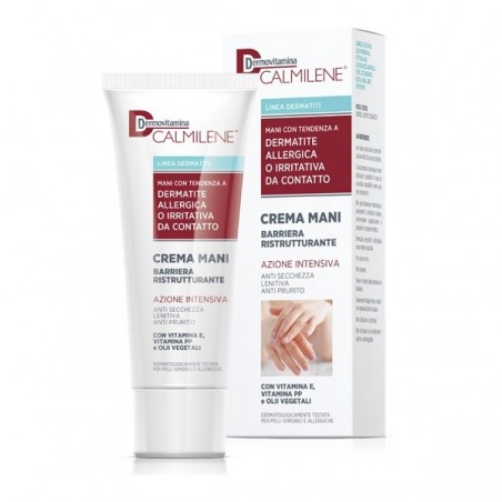 Pasquali Dermovitamina Calmilene Crema Mani Barriera Ristrutturante Azione Intensiva Per Dermatite Allergica O Irritativa Da Con