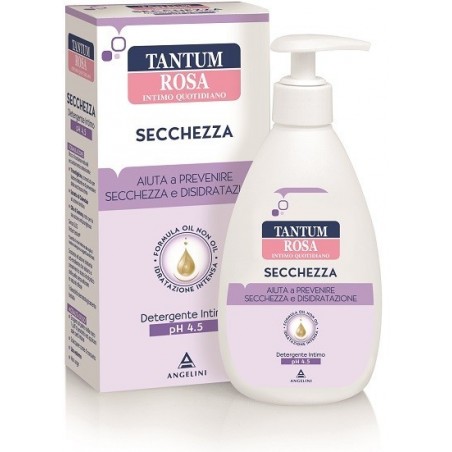 Tantum Rosa Detergente Intimo per Secchezza 200 ml Angelini