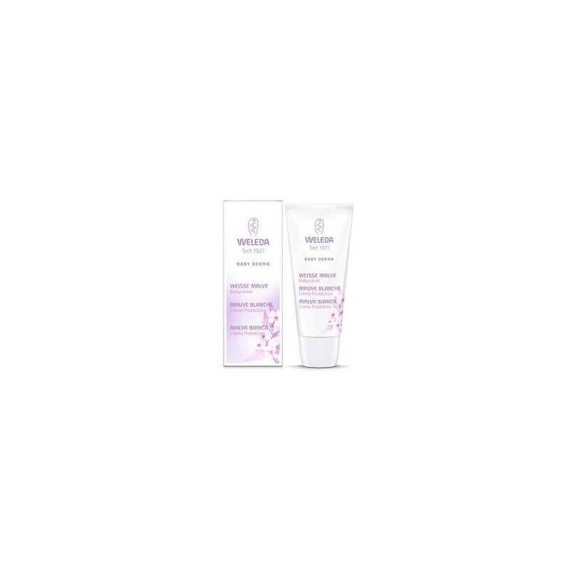 Weleda Italia Baby Derma Crema Protettiva Malva Bianca 50 Ml