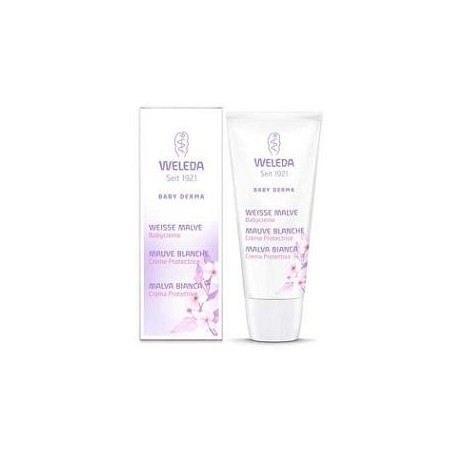 Weleda Italia Baby Derma Crema Protettiva Malva Bianca 50 Ml