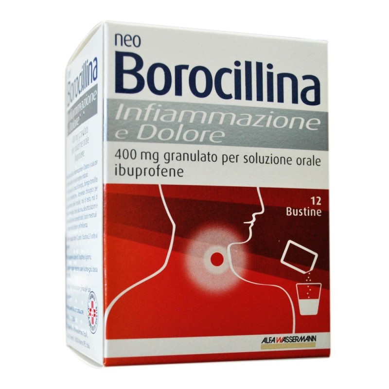 Neo Borocillina Infiammazione E Dolore 400 Mg Granulato Per Soluzione Orale Ibuprofene