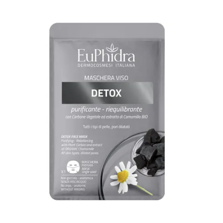 Zeta Farmaceutici Euphidra Maschera Viso Detox 1 Pezzo