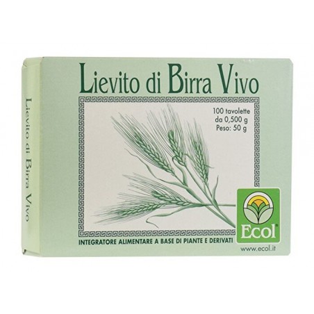 Ecol Lievito Vivo 100 Tavolette 750