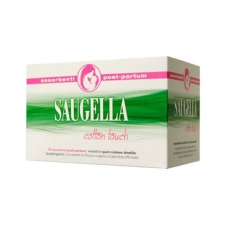 Meda Pharma Saugella Cotton Touch Assorbenti Postpartum 10 Pezzi