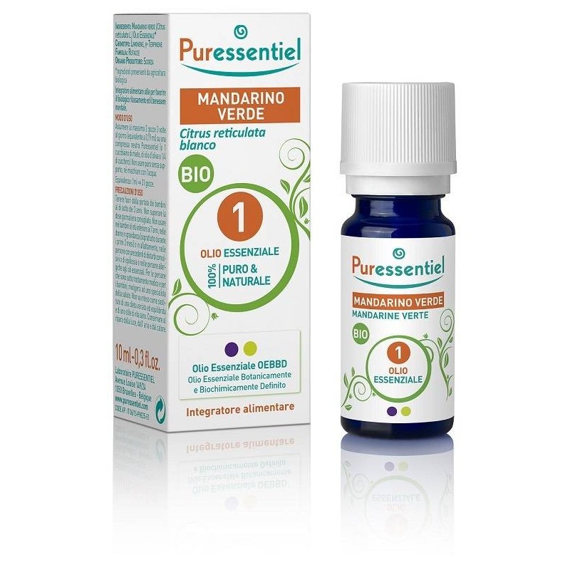 Puressentiel Italia Puressentiel Mandarino Verde Olio Essenziale Bio 10 Ml