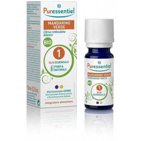 Puressentiel Italia Puressentiel Mandarino Verde Olio Essenziale Bio 10 Ml