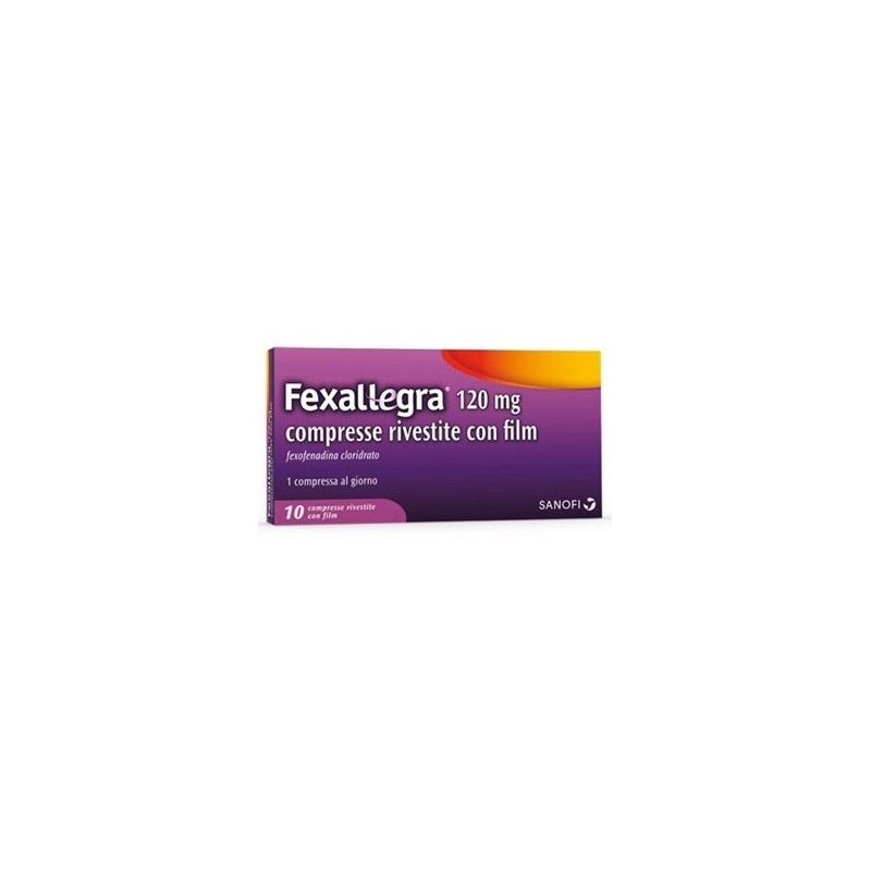 Farmed Fexallegra 120 Mg Compresse Rivestite Con Film Fexofenadina Cloridrato