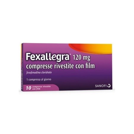 Farmed Fexallegra 120 Mg Compresse Rivestite Con Film Fexofenadina Cloridrato