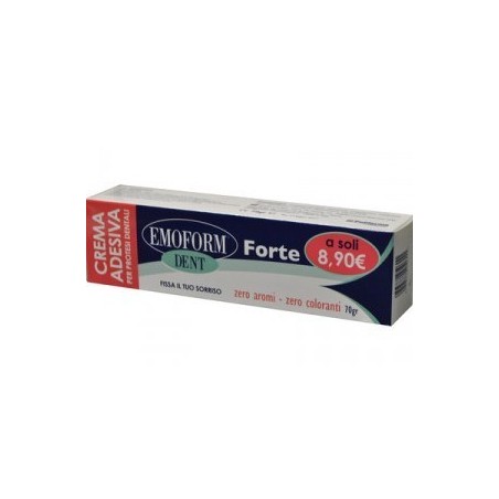 Polifarma Benessere Crema Adesiva Emoform Dent Forte Per Protesi Dentali 70 G