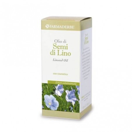 Farmaderbe Olio Alimentare Lino Semi 100 Ml