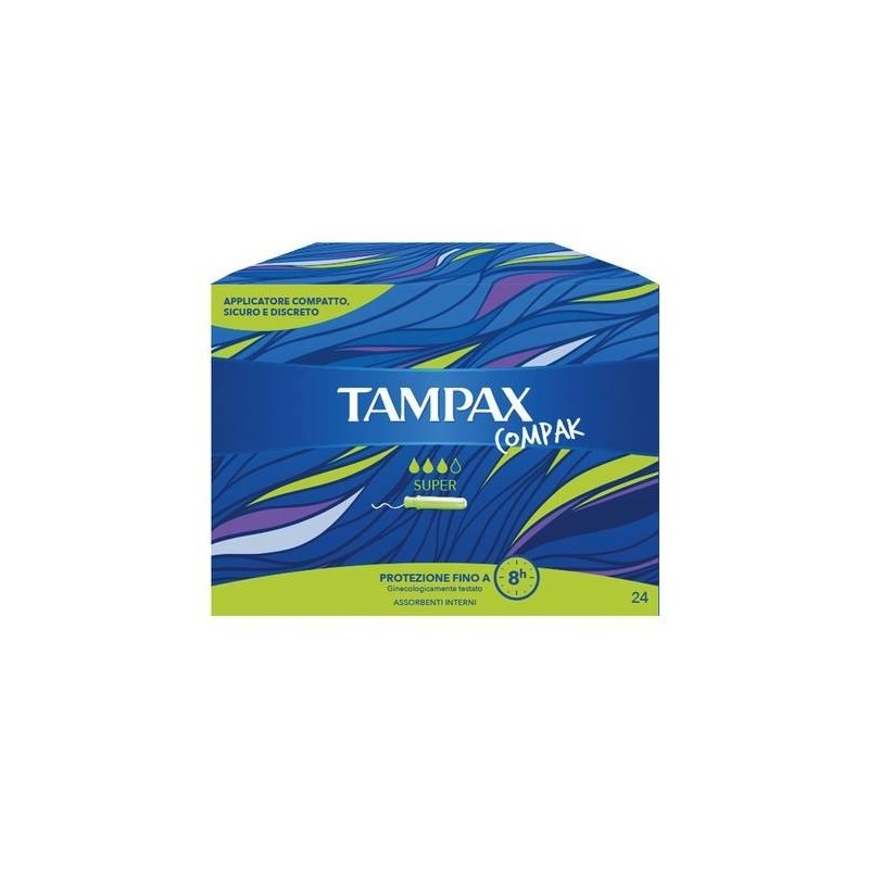 Fater Tampax Compak Super 24 Pezzi