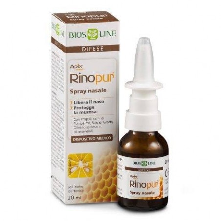 Bios Line Rinopur Naso Libero Spray Nasale 20 Ml