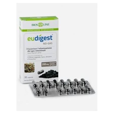 Bios Line Eudigest No Gas 30 Capsule Vegetali