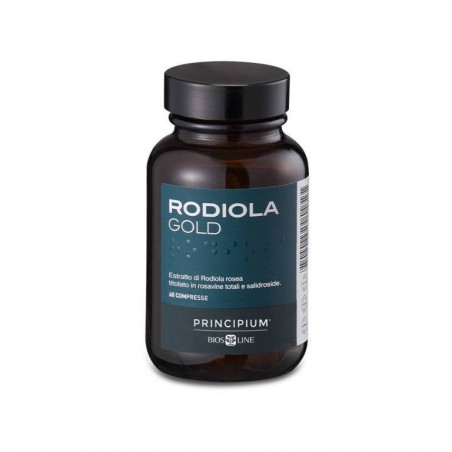 Rodiola Gold Integratore per Stanchezza Fisica e Mentale 60 Compresse Bios Line Principium