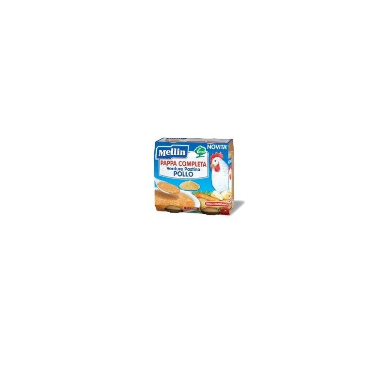 Danone Nutricia Soc. Ben. Mellin Pappa Completa Pollo 250 G 2 Pezzi