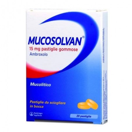 Opella Healthcare Italy Mucosolvan 15 Mg Pastiglie Gommose Ambroxolo