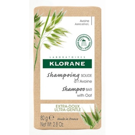 Klorane Shampoo Solido Avena 80 G