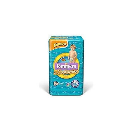 Fater Pampers Costumino Baby Shark Cp S 5-6 10 Pezzi