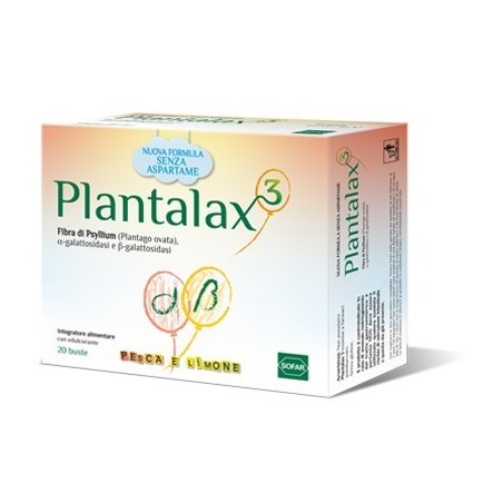 Sofar Plantalax 3 Pesca E Limone 20 Bustine