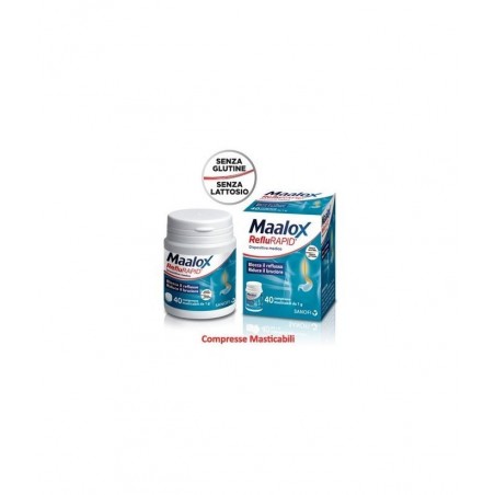 Opella Healthcare Italy Maalox Reflurapid 40 Compresse Masticabili