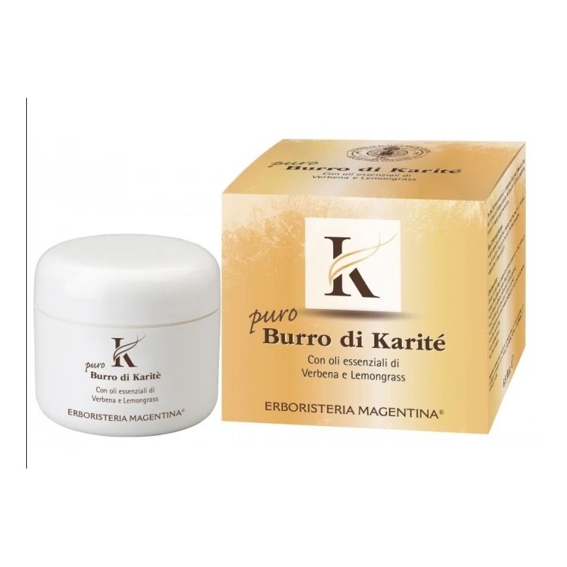 Erboristeria Magentina Karite' Burro Puro Oli Essenziali 50 Ml