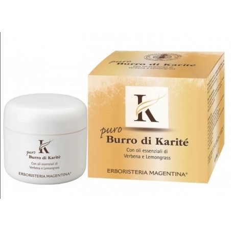 Erboristeria Magentina Karite' Burro Puro Oli Essenziali 50 Ml