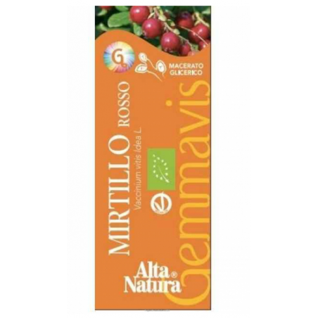 Alta Natura-inalme Gemmavis Mirtillo Rosso Gemmoderivato 50 Ml