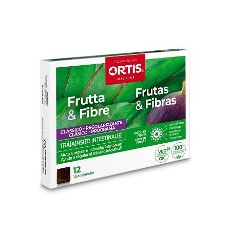 Ortis Laboratoires Pgmbh Frutta & Fibre Classico 12 Cubetti