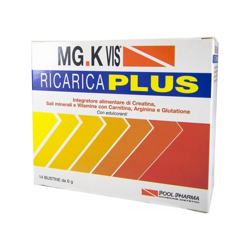 Pool Pharma Mgk Vis Ricarica Plus 14 Bustine