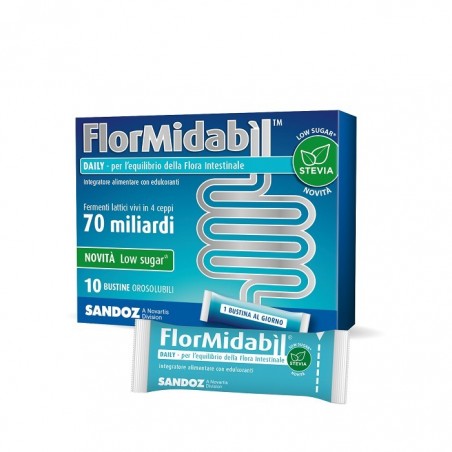 Polifarma Flormidabil Daily 10 Bustine Con Stevia