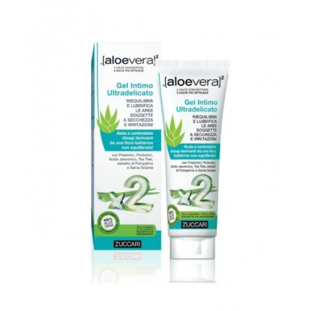 Zuccari Gel Intimo Aloevera2 Gel Intimo Ultradelicato 80 Ml