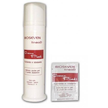 Bioseven Linea D Crema Piedi Ristrutturante 100 Ml