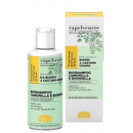 Helan Cosmesi Capelvenere Bioshampoo Camomilla E Biondella 200 Ml