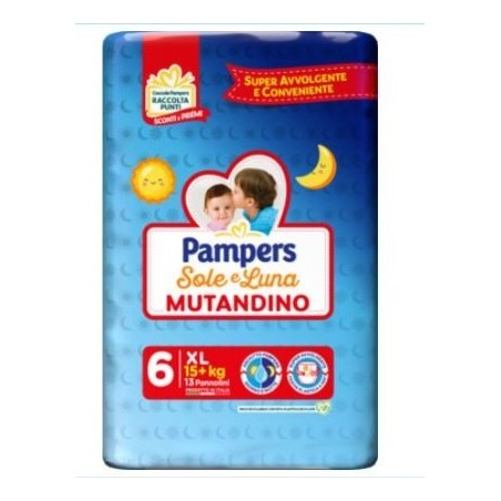 Fater Pampers Sole Luna Mutandina Xl 13 Pezzi