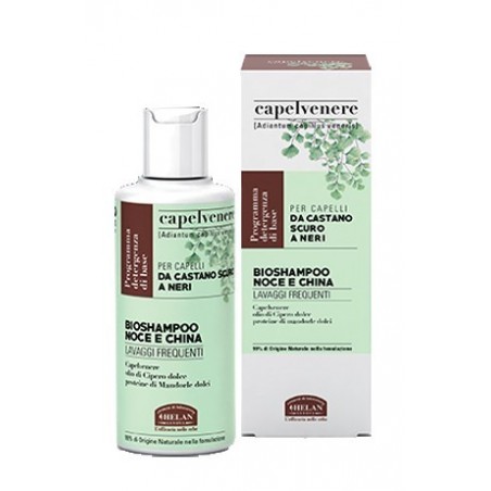 Helan Cosmesi Capelvenere Bioshampoo Noce E China 200 Ml