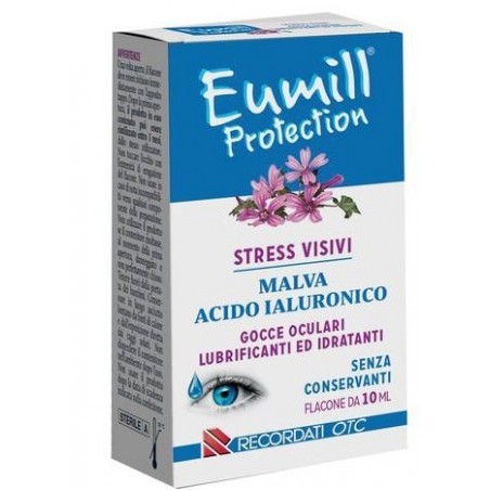 Recordati Eumill Gocce Oculari Protection Flacone 10 Ml