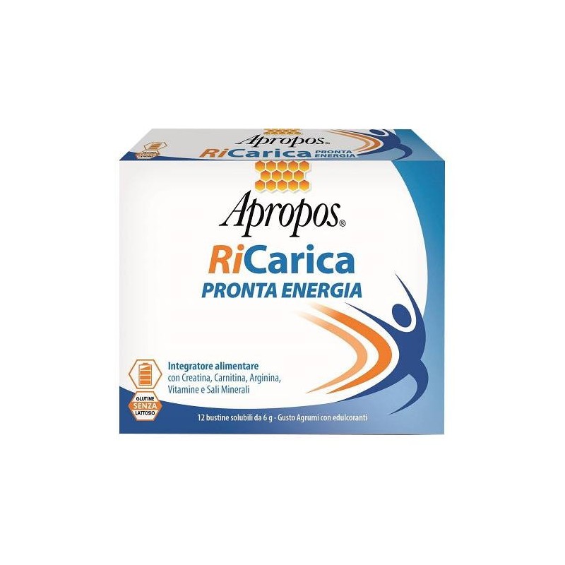 Desa Pharma Apropos Ricarica Pronta Energia 12 Bustine 6 G