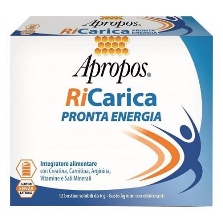 Desa Pharma Apropos Ricarica Pronta Energia 12 Bustine 6 G