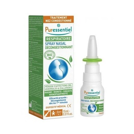 Alloga Italia Puressentiel Spray Nasale Decongestionante 15 Ml