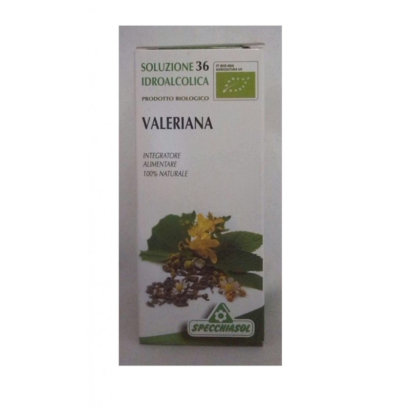 Specchiasol Valeriana 36 Tintura Madre 50 Ml