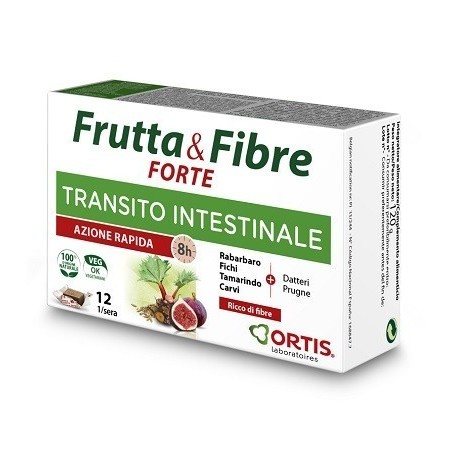 Ortis Laboratoires Pgmbh Frutta & Fibre Forte 12 Cubetti