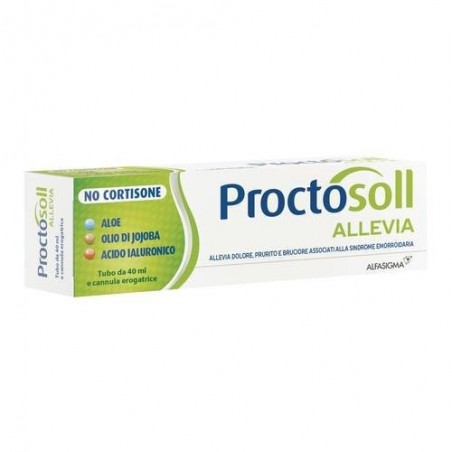 Alfasigma Proctosoll Allevia Gel 40 Ml