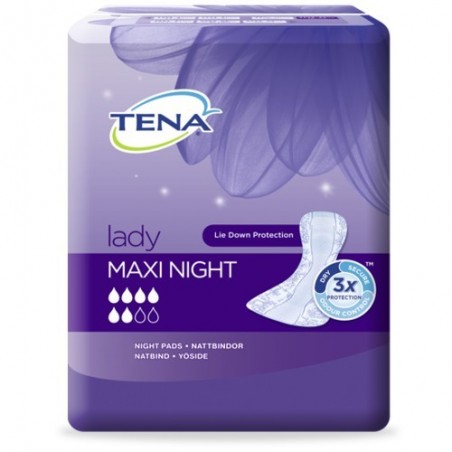 Essity Italy Pannolone Sagomato Tena Discreet Maxi Night 12 Pezzi