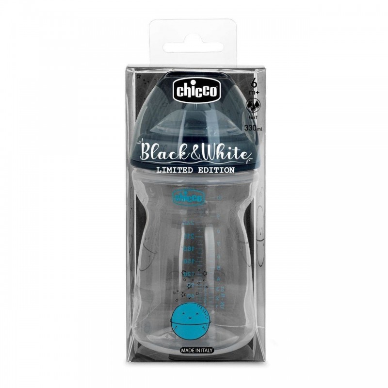 Chicco Biberon Nuova Formula Black&white 330 Ml