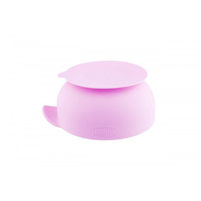 Chicco Ciotola Silicone Rosa