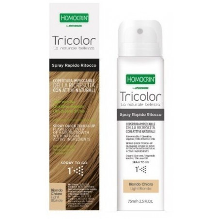 Specchiasol Tricolor Spray Ritocco Biondo Chiaro 75 Ml