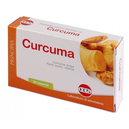 Kos Curcuma Estratto Secco 30 Capsule